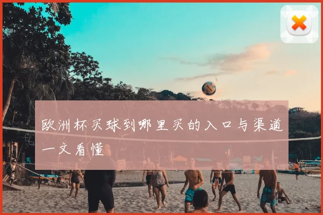 欧洲杯买球到哪里买的入口与渠道一文看懂