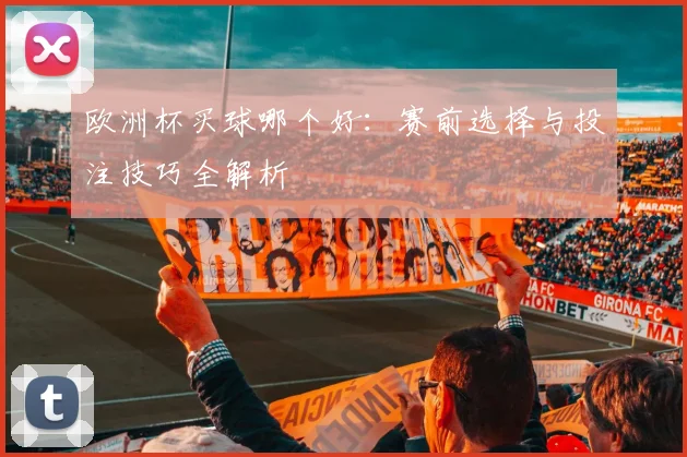 欧洲杯买球哪个好:赛前选择与投注技巧全解析